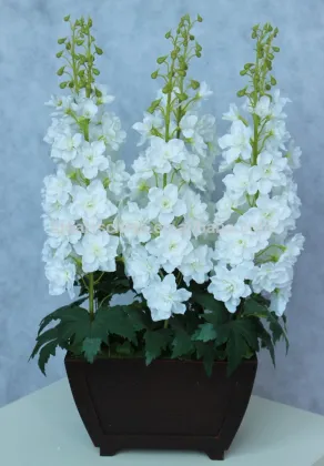 artificial flower bonsai, flower arrangement, desking decor