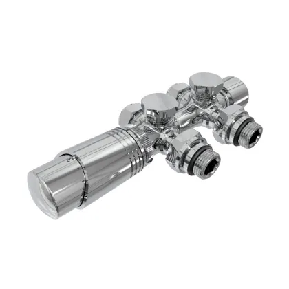 Thermostatic Radiator Valve Multiblock BJ13003: Ideal HVAC System Component for Bathroom Radiators