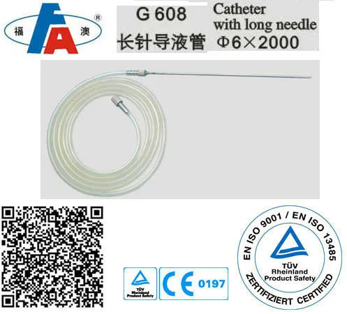 Catheter with long needle, Gynaecology instruments