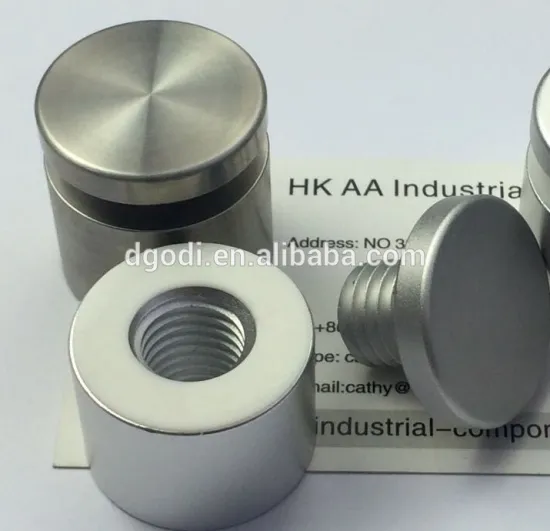 stainless steel glass standoff for balustrade