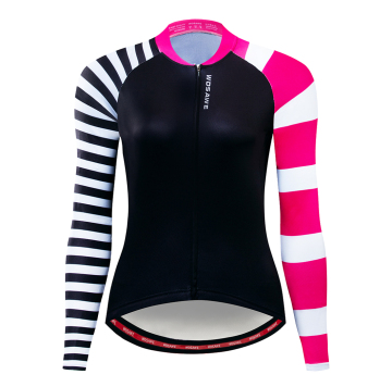 WOSAWE Women's Lightweight Long Sleeve Cycling Shirt for Sports and Riding