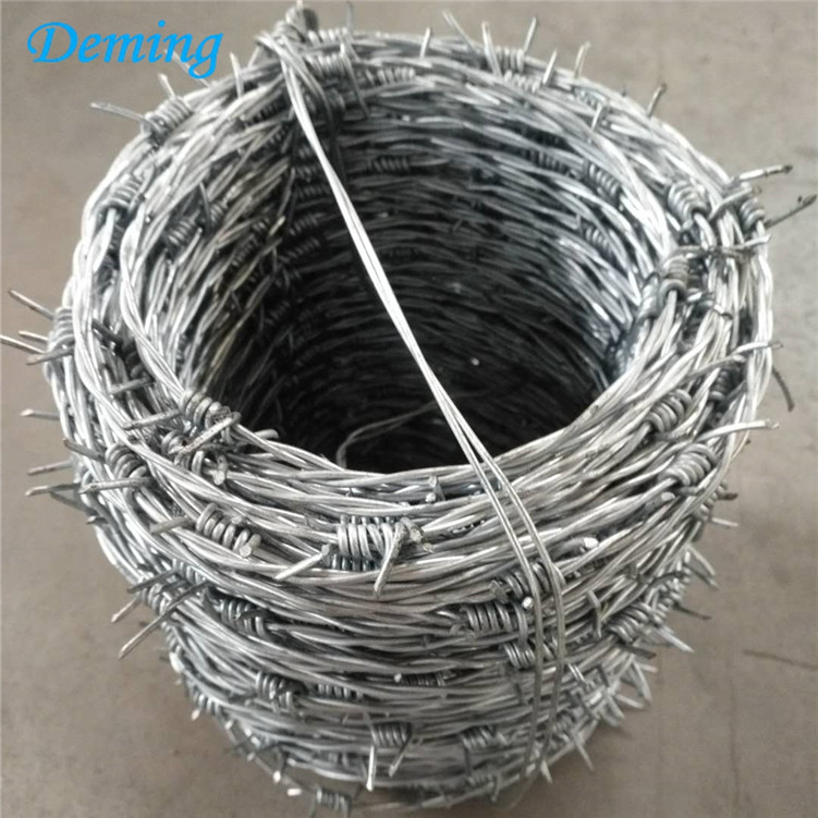 Factory Cheap Price Stainless Metal Galvanized Barbed Wire