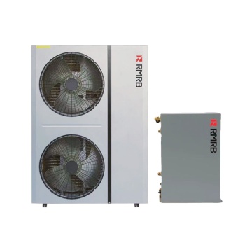 Pompe à chaleur de la source d'air monoblock Bobiller avec réfrigérant R32 / R410A - chauffage à eau à chaleur de l'onduleur DC divisé
