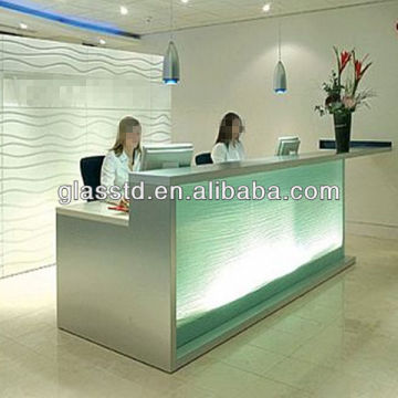 48mm solid surface office reception table models