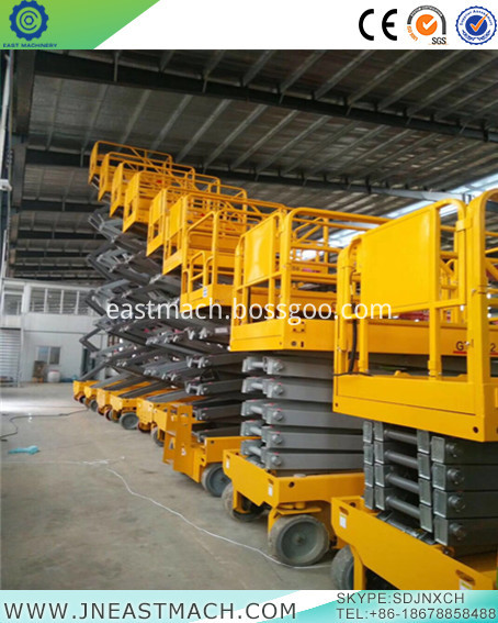 Self Propelled Hydraulic Man Lift Mobile Scissor Lift