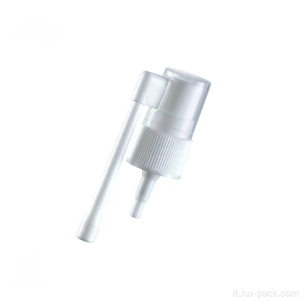 Spruzzatore di gola pp spray orale pump
