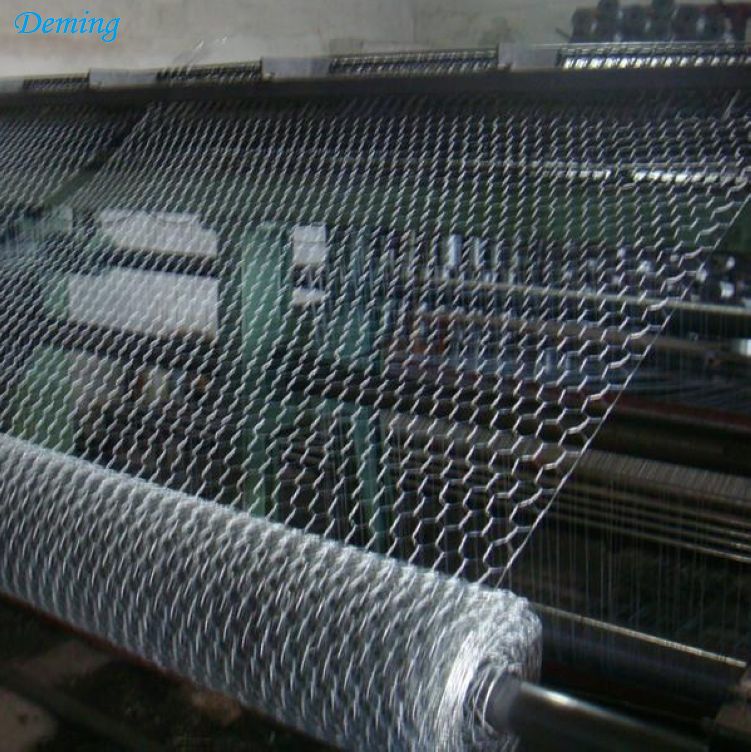 Mesh Black Plastic Coated Hexagonal Galvanised Wire Netting