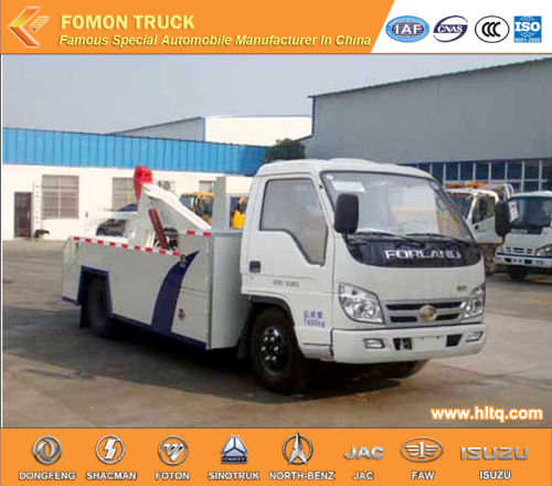 FOTON 4x2 crane wrecker emergency rescue truck