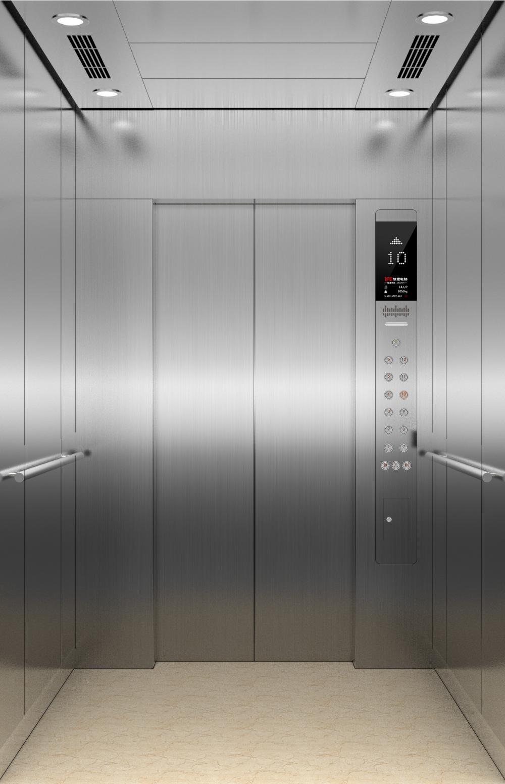 Machine Roomless Passenger Elevator for Commercial Building