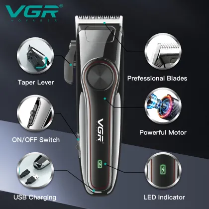 VGR V-289 Men Professional Electric Hair Clippers