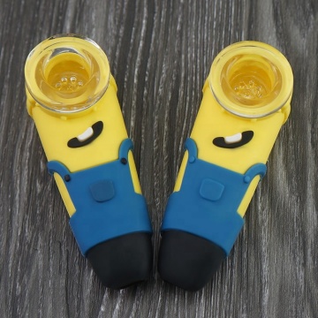 new design animal silicone smoking pipes