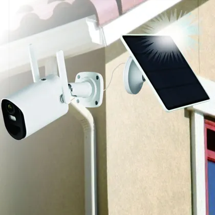 Camera Night Vision Remote Solar Panel Camera