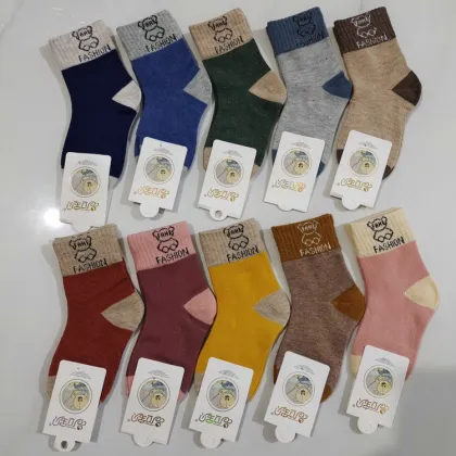 Dollar Model JLW003 - Thick Knitted Cotton Baby Socks
