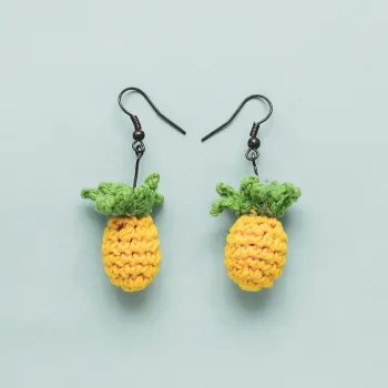 High Quality Handmade Knitting Crochet earring For Beginners