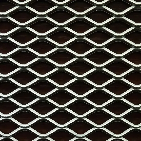 Thick MS Carbon Steel Expanded Metal Mesh Sheet