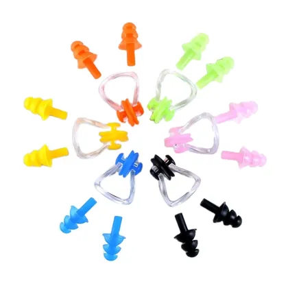 Jetshark Waterproof Nose Clip and Earplugs Set for Swimming and Diving