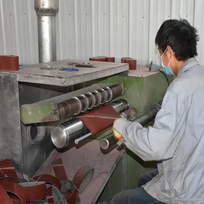 abrasives belt converting machine for cutting sanding belt