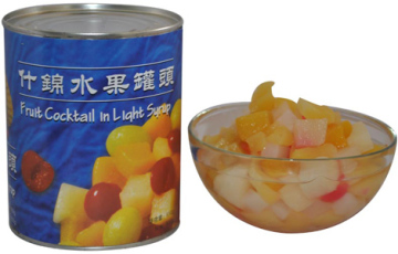 canned fruit mixed