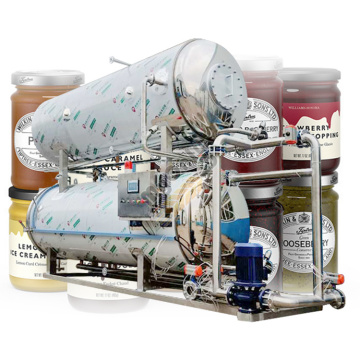 Large Industrial Autoclave Horizontal Sterilizer for Pouch - Sumpot Water Spray Retort Machine