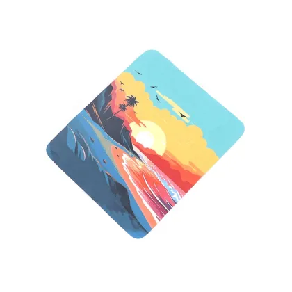 Monet Style Landscape Oil Painting Cleaning Cloth