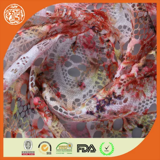 Wholesale fancy beaded lace fabric