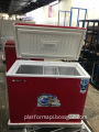 China's Hot Selling Single Sliding Door Chest Freezer - Electric Powered for Home, Outdoor & Hotel Use (1-Year Warranty)