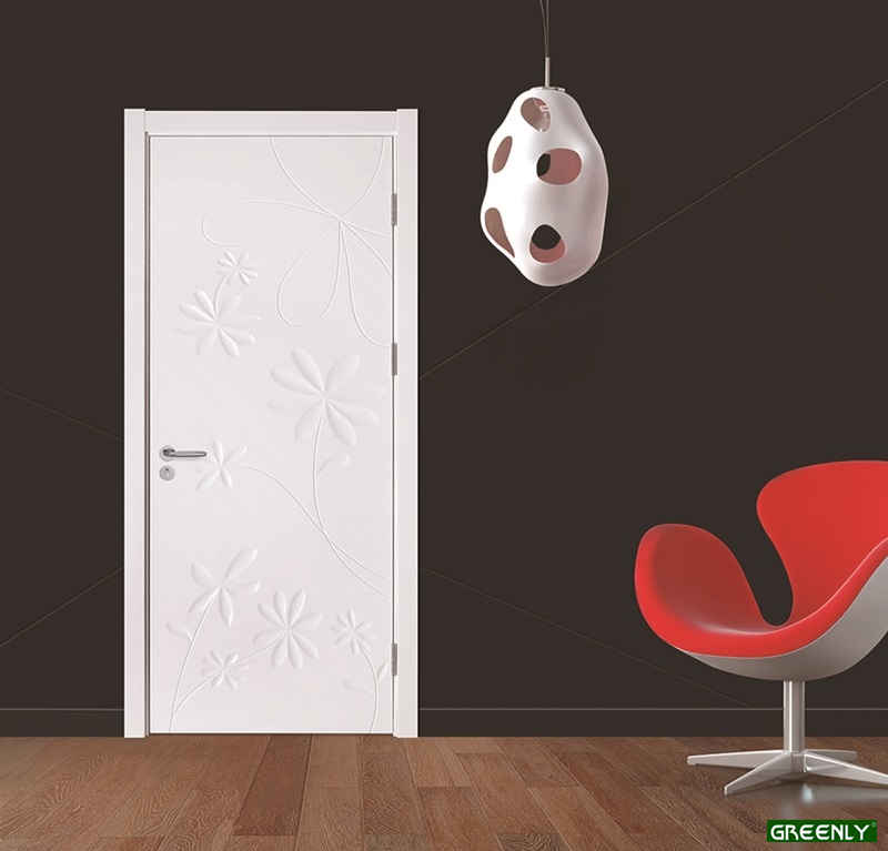 White Wooden Door with TPU Foaming