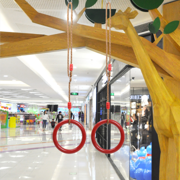 Children's Disc Swing & Climbing Rope - Indoor/Outdoor Physical Exercise Toy