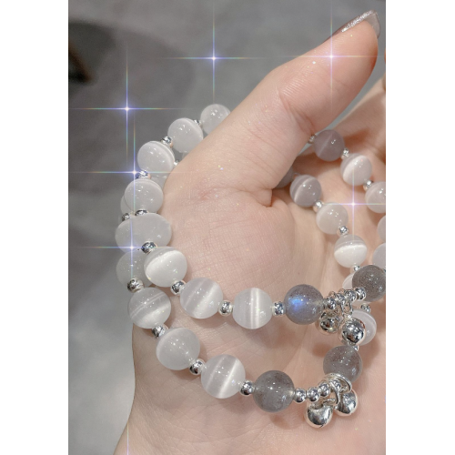 Ornements de bracelet d'opale chanceux