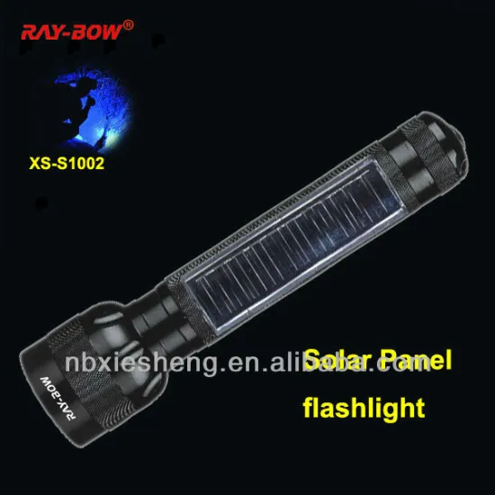 Solar LED flashlight of 10LEDs