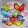 Whole Sale 19*28MM  Colorful Tapered Bicone Spacer Charm"