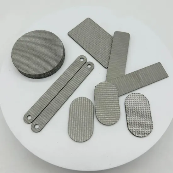 Durable Filter Discs with Sintered Wire Mesh