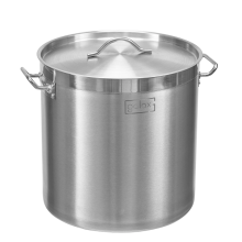 Panela de sopa de aço inox 304 com tampa