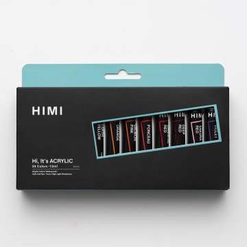 Miya Himi 12 Farbe Acrylfarbe Set - 12ml Pinturas Acrilicas