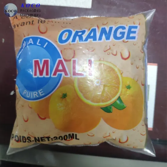 KOCO UHT Milk Film Printing - Food Grade Black and White Co-Extrusion Plastic Rolls