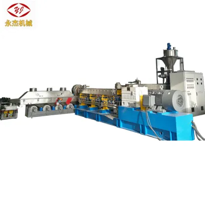 Promotion Kneading Twin Screw Extruder Plastic Granulator
