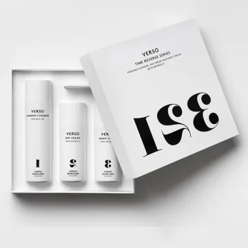 Luxury cardboard paper skincare cosmetic box