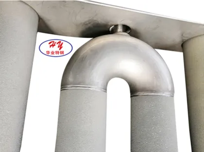 Centrifugal cast U type steel pipes