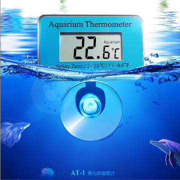 RINGDER AT-1 LCD Submersible Aquarium Digital Thermometer