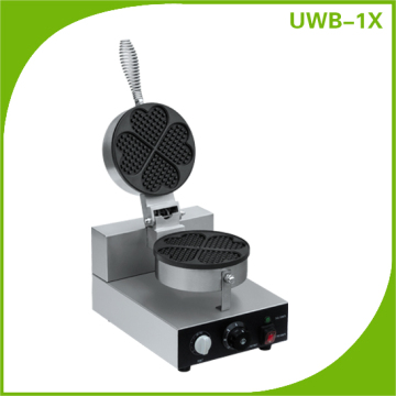 CosBao Stainless Steel 1 Head heart Waffle Machine with CE