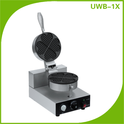 Restaurant electric heart sharp waffle maker / waffle baker UWB-1X (CE Certificates)