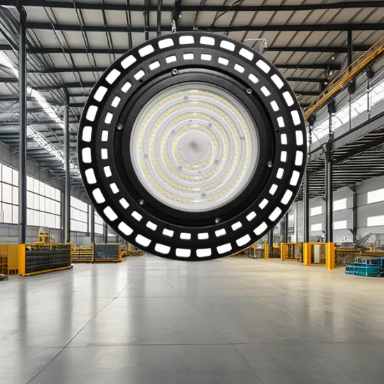 China Factory Customizable Low Cost UFO SKD LED High Bay Light Fittings - Dimmable 100W/200W PC Indoor