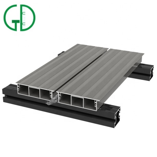 Outdoor Decking Floor Fire-Resistant Aluminum Decking Board GD Aluminum Factory