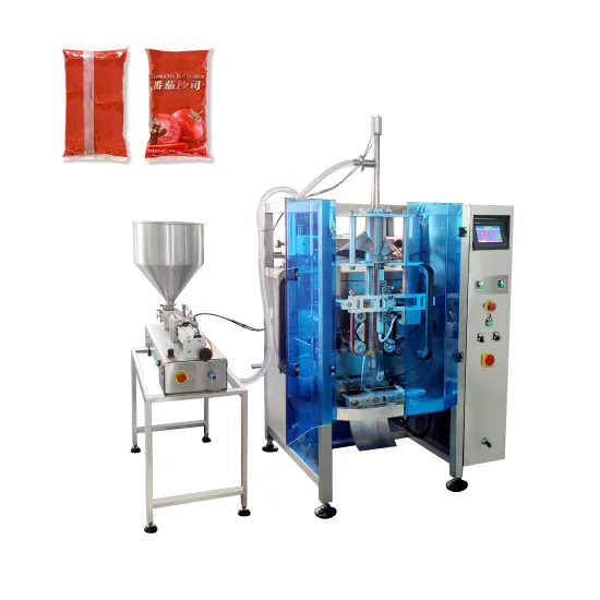 High Speed Automatic Price-Challenging Mayonnaise and Chili Sauce Packing Machines
