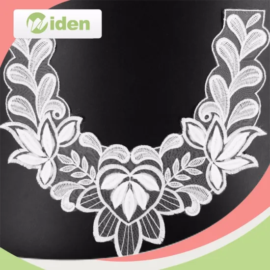 machine embroidery ladies kurta neck design lace for garments