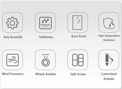 Moveable portable Digital Signage Poster LED Displays