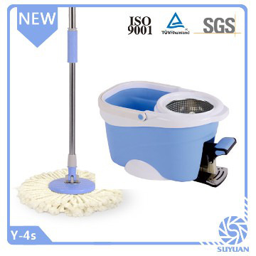 360 miracolosa spin mop, magica mop telescopico, grande dry mop SGS TUV