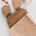kraft paper bag for clothing packing