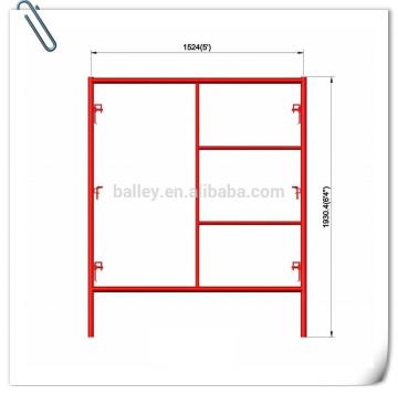 Guangzhou Manufacturer Mason Walk Through Scaffolding Frame For Construction(door Frame Scaffolding)