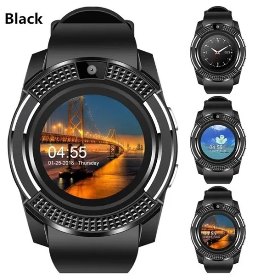Top Selling 2023 Smartwatches: BT Fitness Trackers with Camera, Touch Screen, and V8 Watch Bracelets
